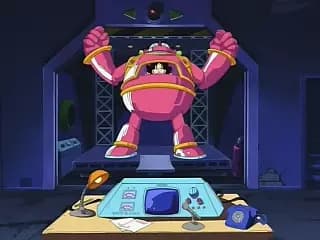 Dr. Slump: Robot Taiketsu! Shukuteki Dr. Mashirito Toujou / Keen de Yuushou!? Penguin Grand Prix poster