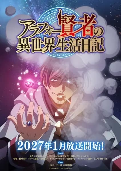 Around 40 Kenja no Isekai Seikatsu Nikki poster