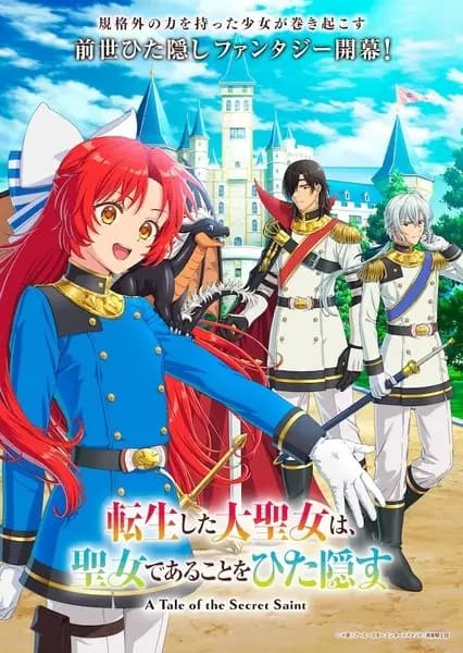 Tensei shita Daiseijo wa, Seijo de Aru Koto wo Hitakakusu cover