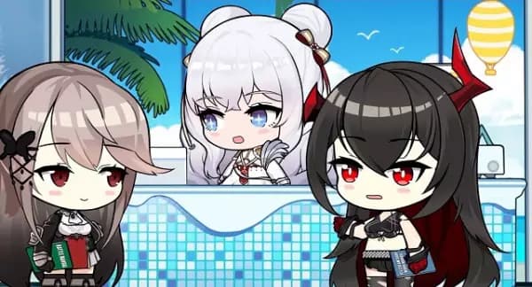 Azur Lane 4th Anniversary: A Day at the Port Ice Cream Shop poster