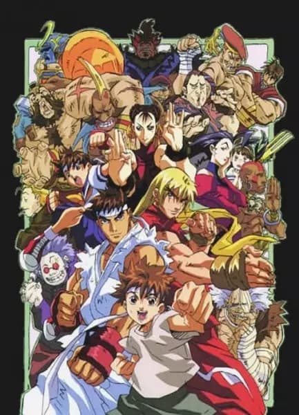 Street Fighter Zero The Animation poster