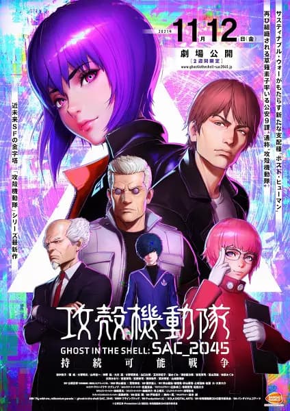 Koukaku Kidoutai: SAC_2045 - Jizoku Kanou Sensou poster