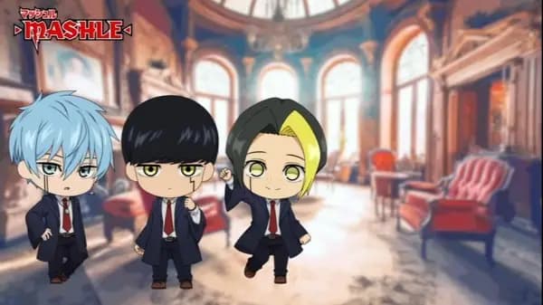 Mash Burnedead-tachi to School Life poster