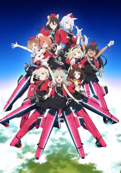 Renmei Kuugun Koukuu Mahou Ongakutai Luminous Witches Recap poster