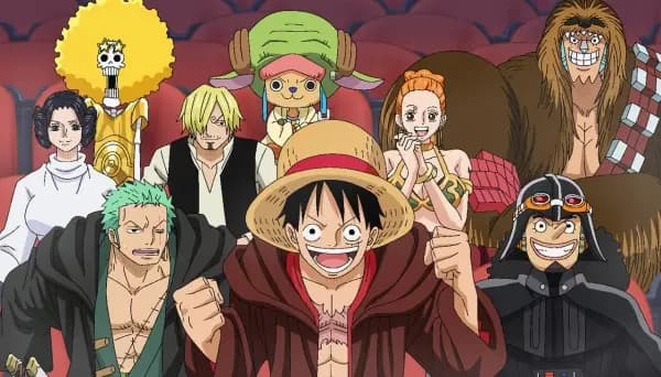 Star Wars x One Piece poster