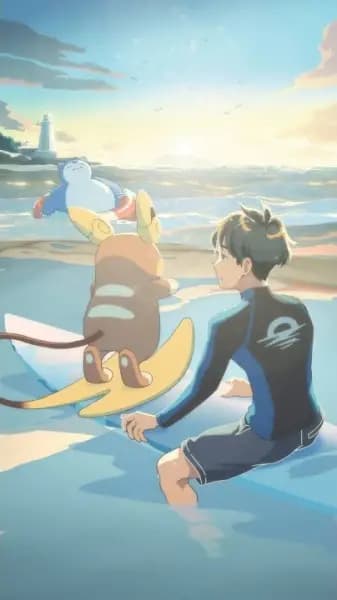 Pokemon to Ohayou Pokemon to Oyasumi poster