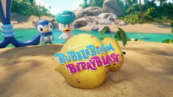 Bubble Beam Berry Blast poster
