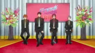 Free! Movie 2: Timeless Medley - Yakusoku: Character Butai Aisatsu poster
