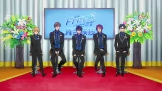 Free! Movie 1: Timeless Medley - Kizuna - Character Butai Aisatsu poster